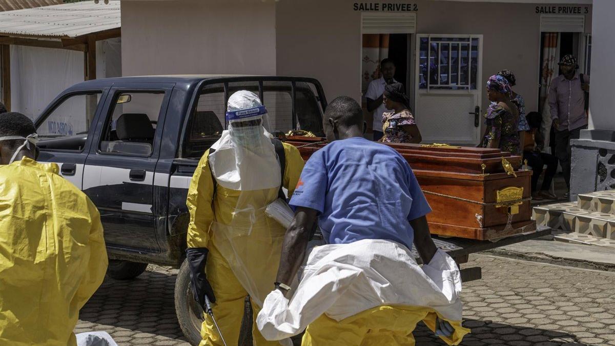 Tareas de contención del ébola en Bunia (Ituri), República Democrática del Congo
