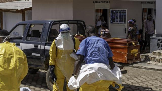Tareas de contención del ébola en Bunia (Ituri), República Democrática del Congo