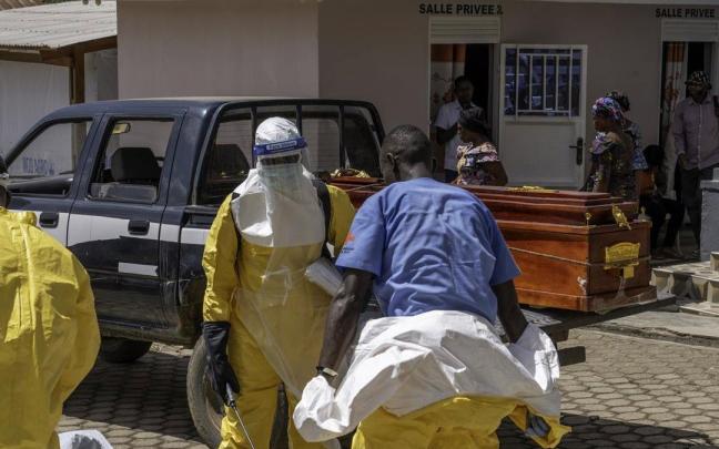 Tareas de contención del ébola en Bunia (Ituri), República Democrática del Congo