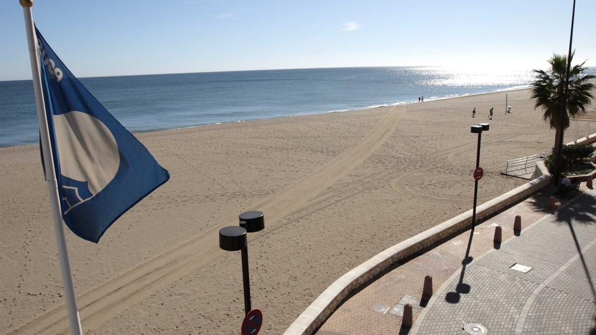 Una playa de Fuengirola (Málaga) en una imagen de archivo.