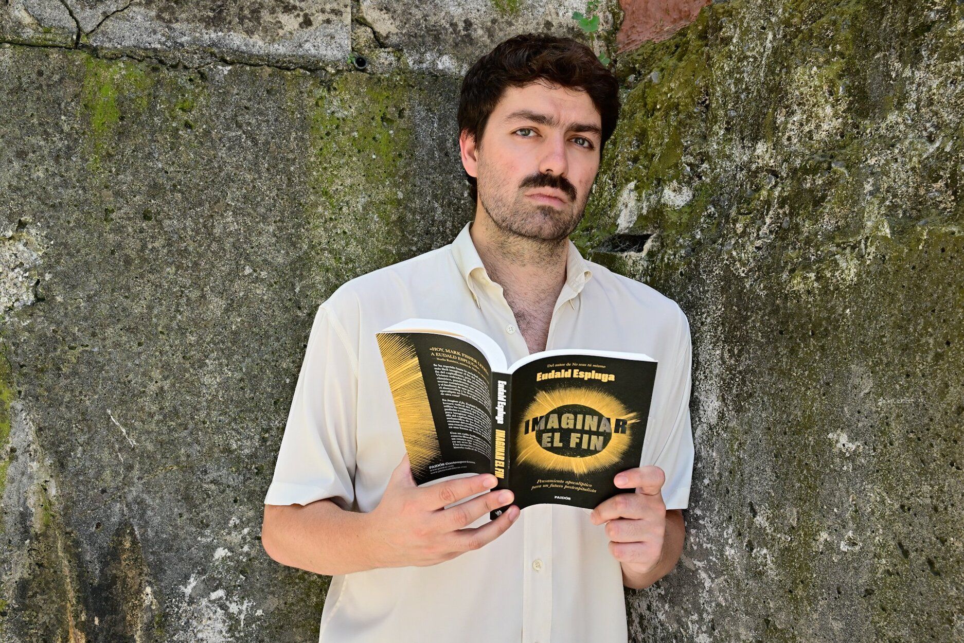 Eudald Espluga, con su libro "Imaginar el fin"
