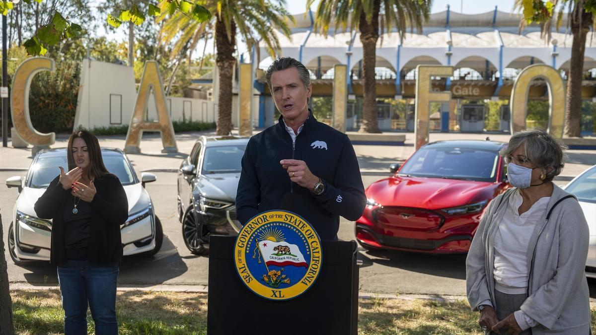 El gobernador de California, Gavin Newsom, en una foto de archivo.