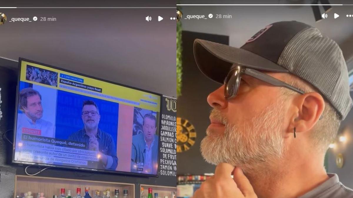 Héctor de Miguel reacciona a la noticia de su propia detención