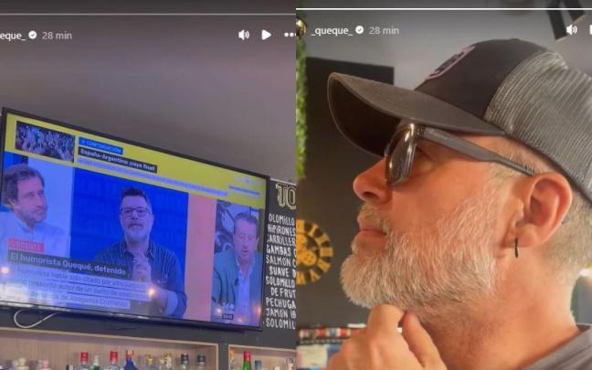 Héctor de Miguel reacciona a la noticia de su propia detención
