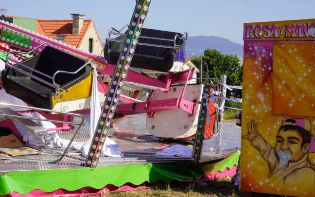 Fallece un hombre en unas fiestas de Vigo tras desprenderse el brazo de la atracción del saltamontes