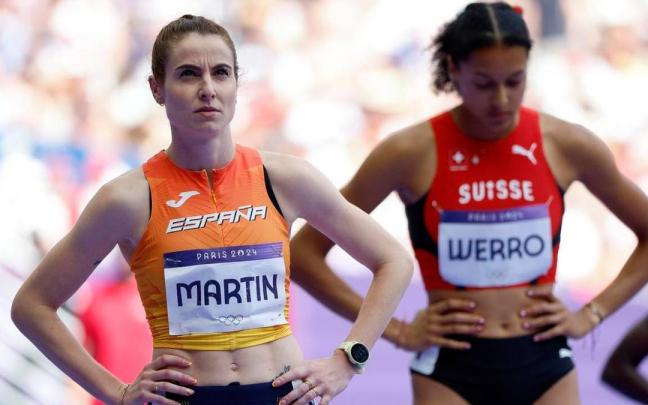 Lorea Ibarzabal y Lorena Martín, eliminadas en la repesca de los 800