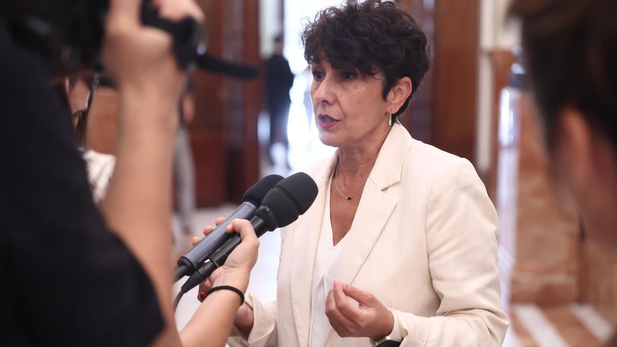 La portavoz del PNV en el Congreso, Maribel Vaquero.