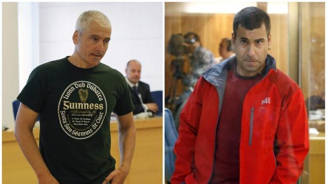 García Gaztelu, 'Txapote' (i), y Jon Bienzobas.