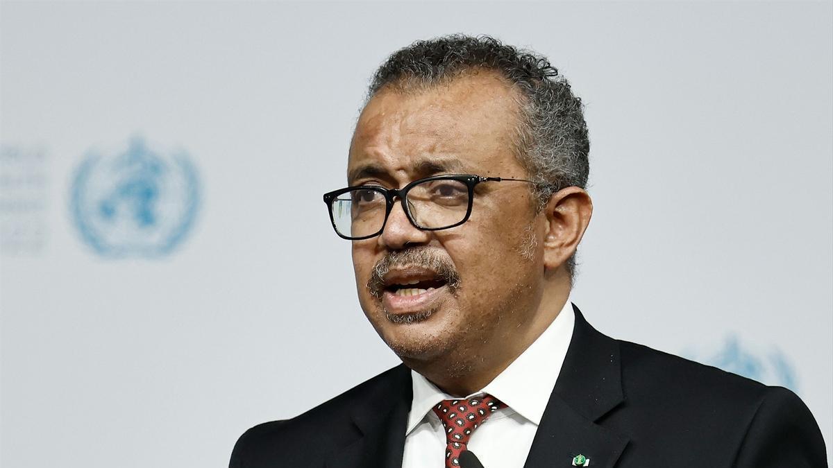 El director general de la OMS, Tedros Adhanom Ghebreyesus.