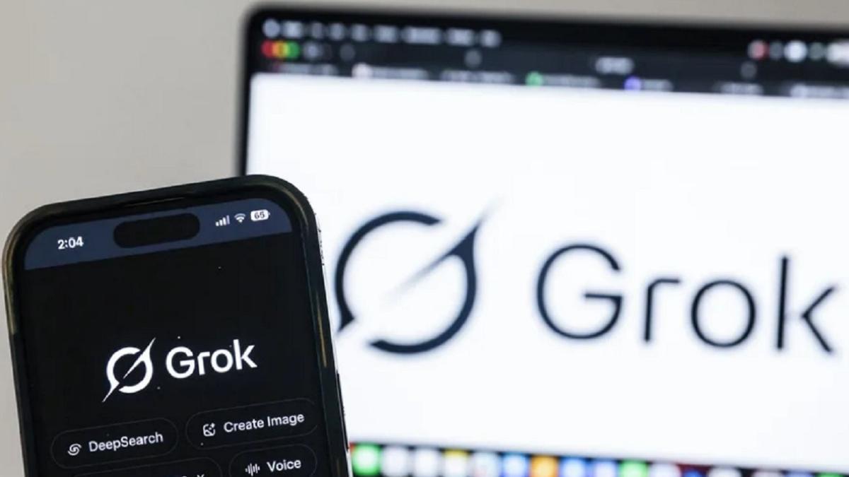 Grok, la IA de X que desató el escándalo de las imágenes sexualizadas.