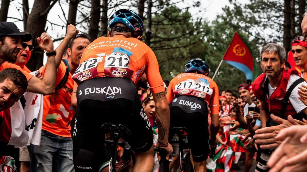 El Euskaltel-Euskadi busca protagonizar la etapa vasca.
