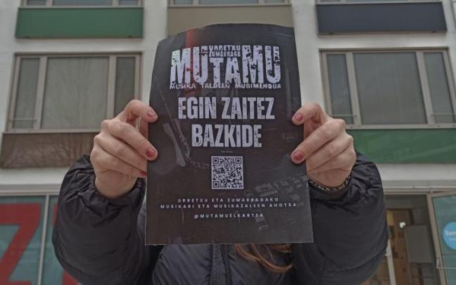 Un miembro de Mutamu invita a los vecinos a sumarse a ellos.