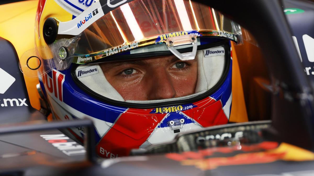 Max Verstappen, de Red Bull, en las pruebas de Qatar
