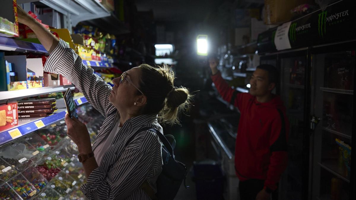 Apagón producido en el Estado español.