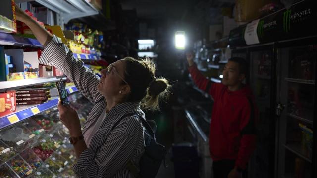 Apagón producido en el Estado español.
