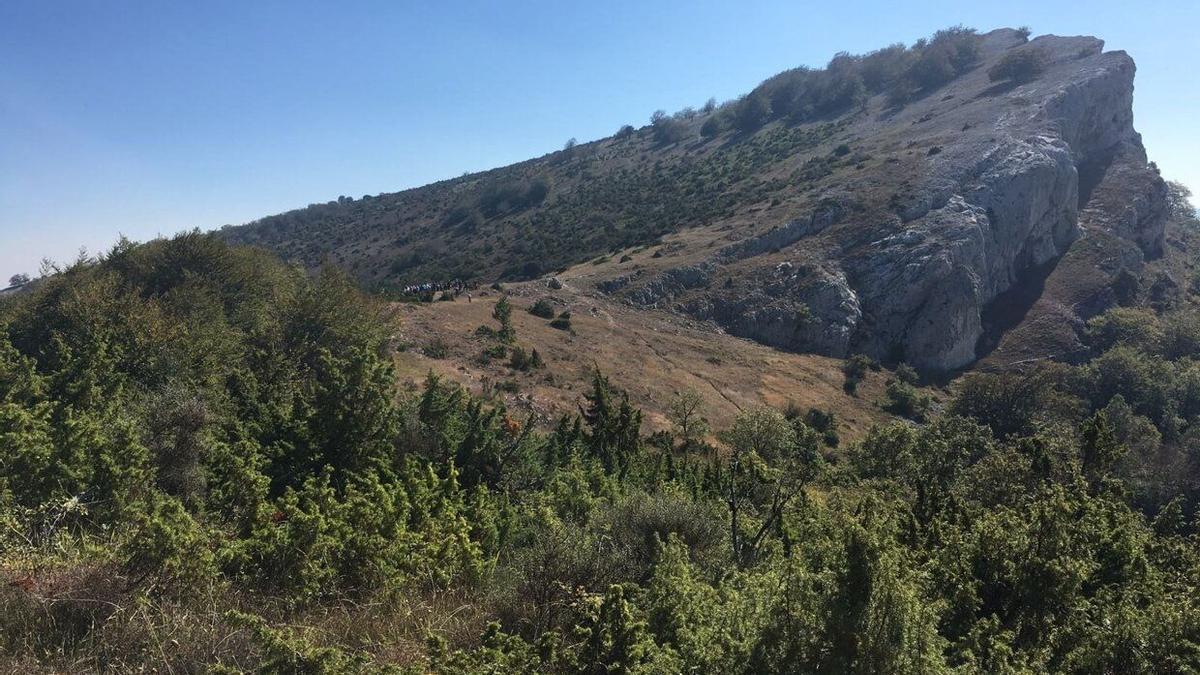 Vista del Parque Natural de Izki, joya de Álava