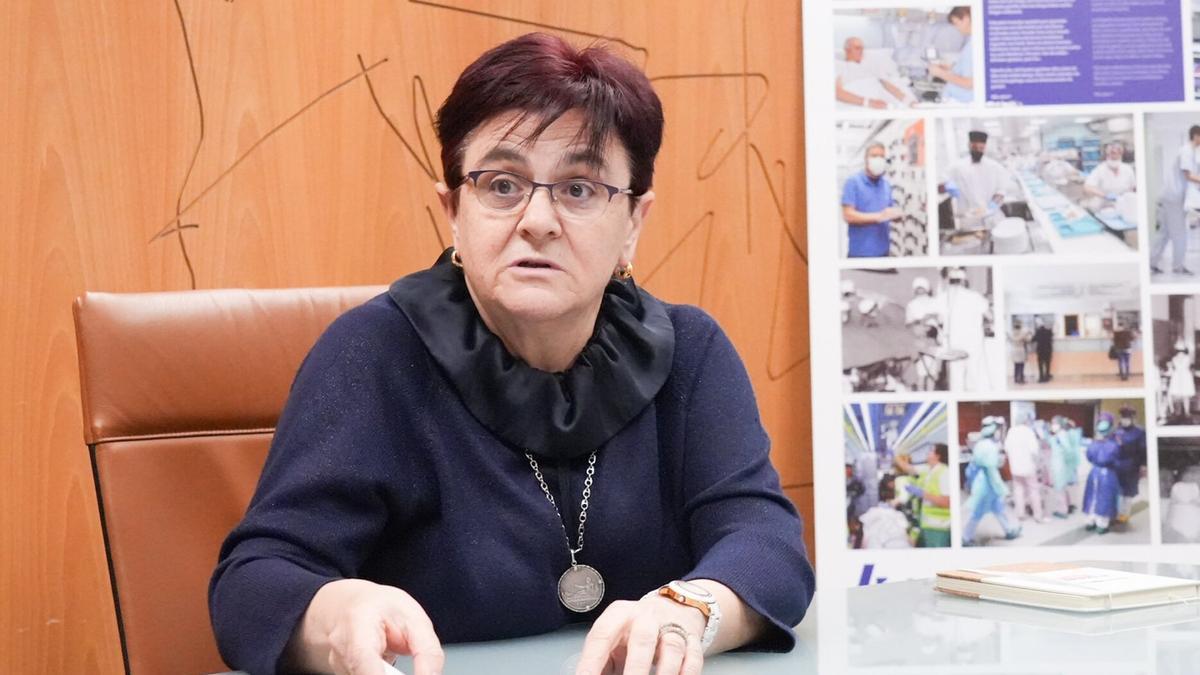 Lore Bilbao reconoce que dirigir Osakidetza es un trabajo intenso y apasionante