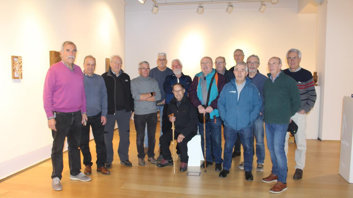 Tallistas que participaron en la muestra del pasado enero.