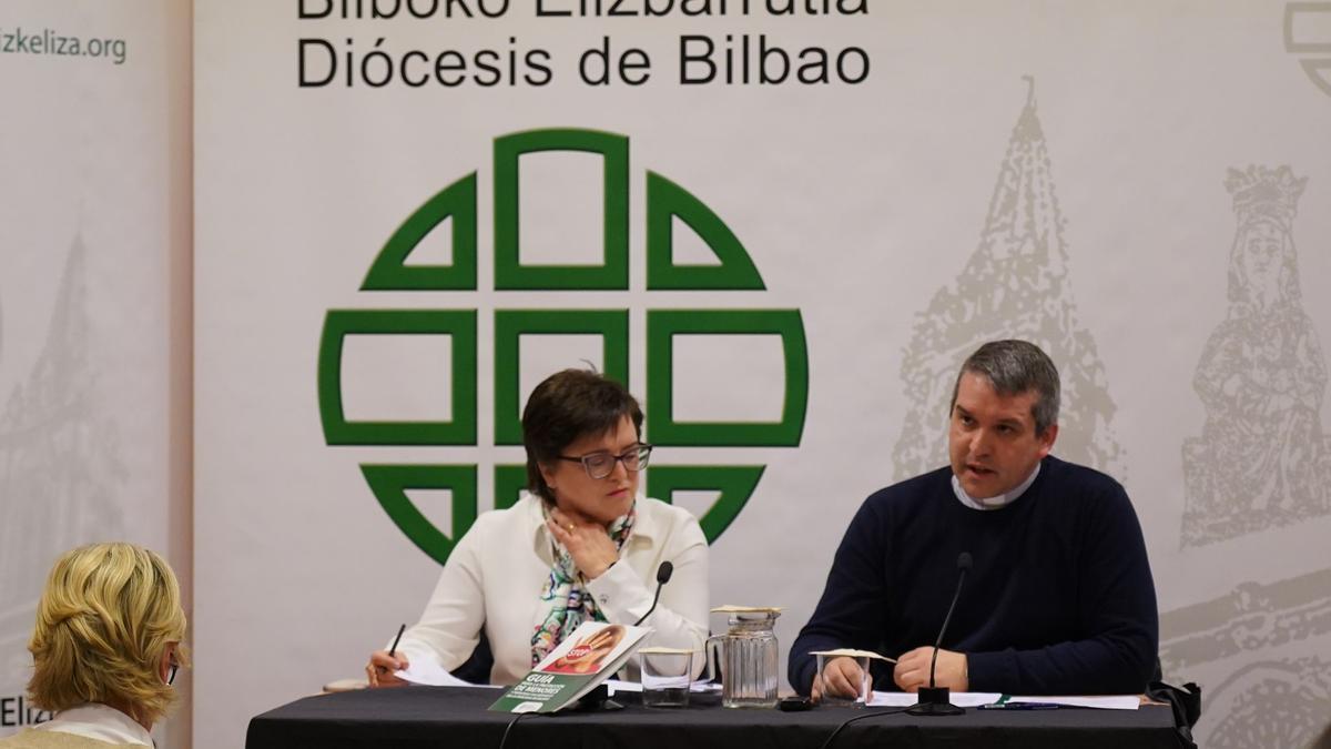 Carlos Olabarri, director de la Comisión de Protección de Menores y Prevención de Abusos Sexuales de la Diócesis de Bilbao ha presentado el balance de pederastia