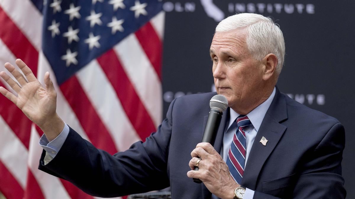 El exicepresidente Mike Pence.