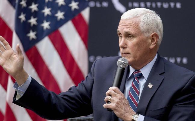 El exicepresidente Mike Pence.