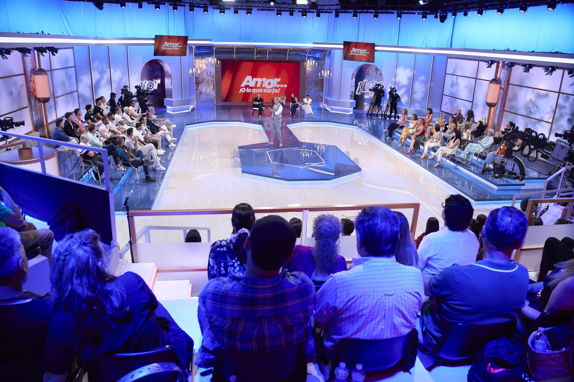 El plató de 'Amor… ¡O lo que surja!'.