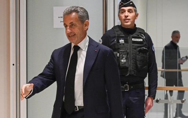 Sarkozy, tras ser condenado a prisión por la financiación libia de su campaña de 2007