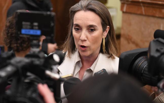 La secretaria general del PP, Cuca Gamarra