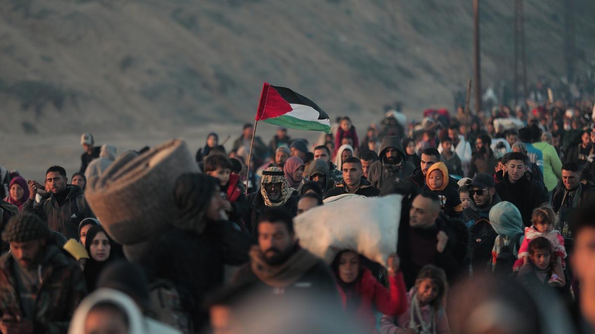 Ayuda a los refugiados palestinos.