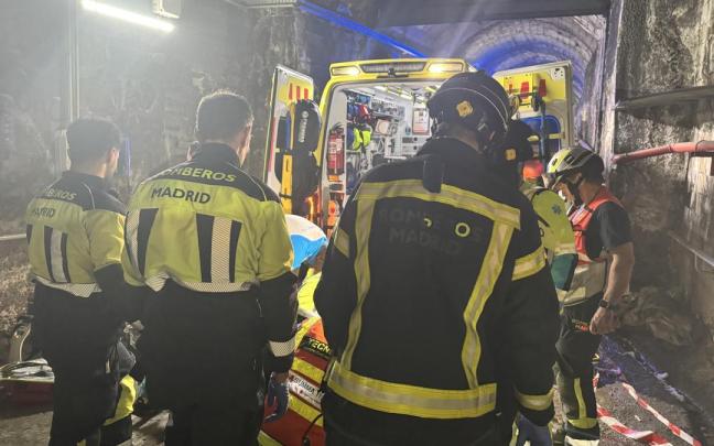 Los hechos han ocurrido en el túnel del tren de la línea 5 de Cercanías, entre las estaciones de Laguna y Embajadores.