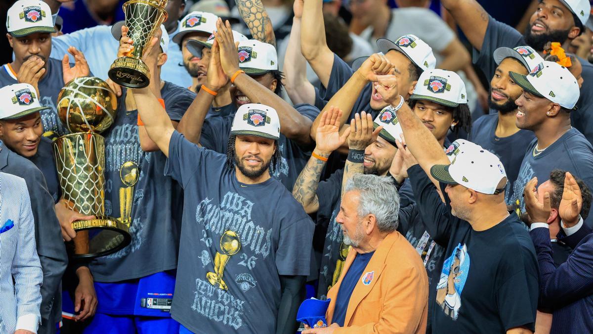 Jalen Brunson, elegido MVP de las finales de la NBA.