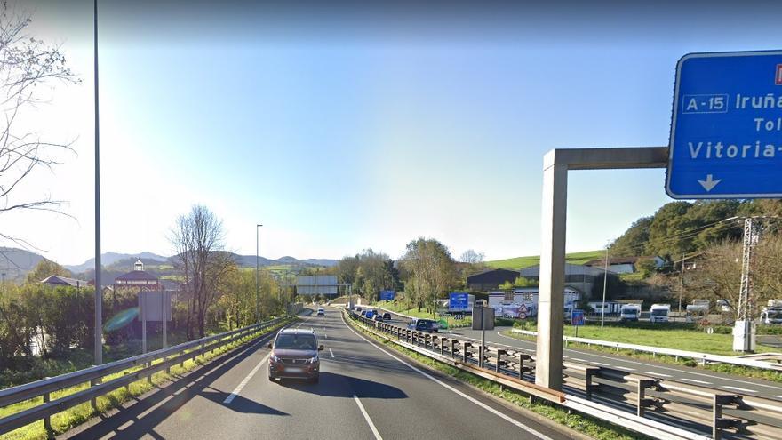 Zona de la carretera en la que se instalarán las pantallas acústicas