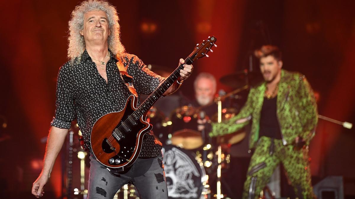 Brian May, en un concierto.