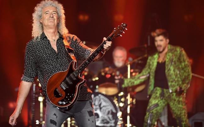 Brian May, en un concierto.