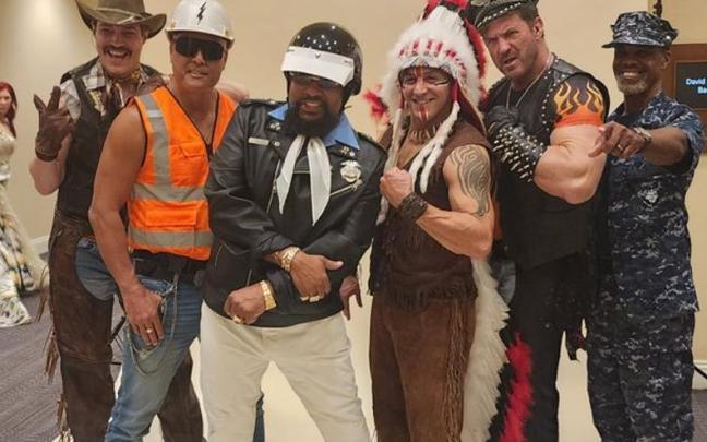 El grupo Village People.