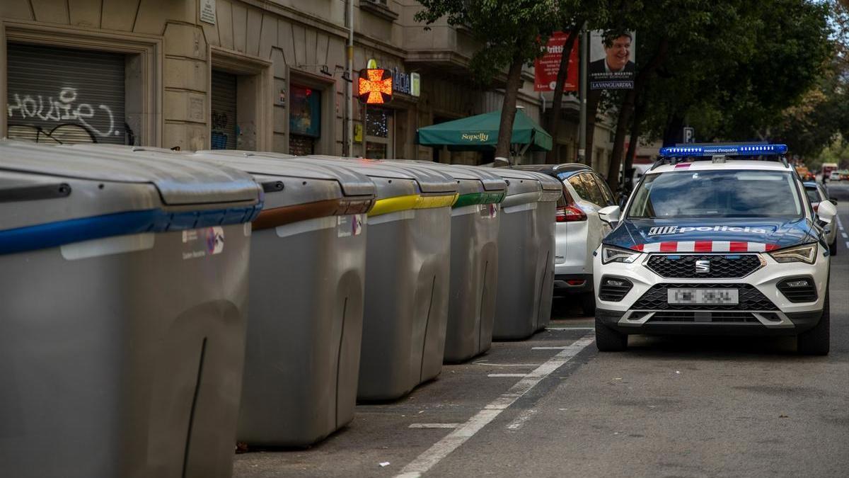 Un coche de los Mossos d'Esquadra en una foto de archivo.