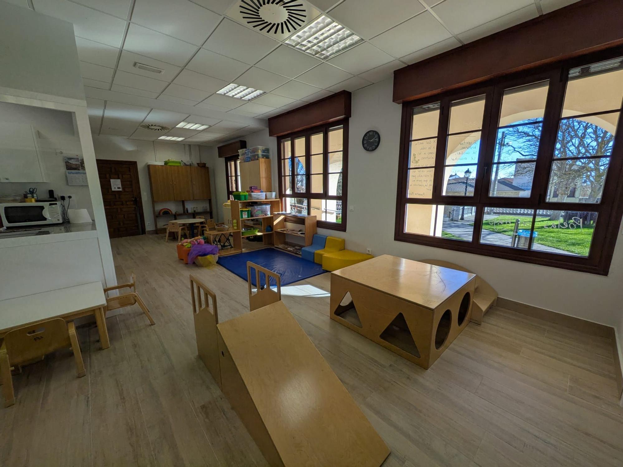 Interior de la haurreskola de Samaniego