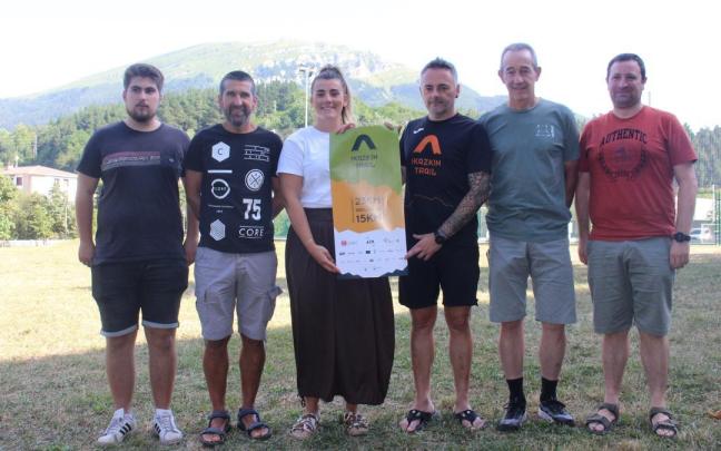 Presentación de la cuarta edición de Ikazkin Trail. / Anabel Dominguez. Presentación de la cuarta edición de Ikazkin Trail.