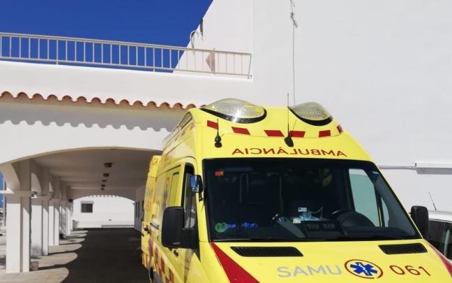 Ambulancia del SAMU 061 en Formentera.
