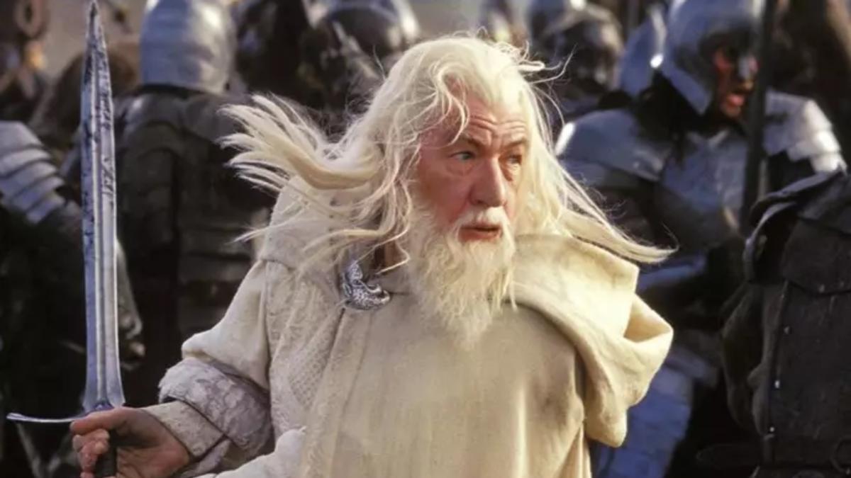 Ian McKellen como Gandalf en 'El señor de los anillos'.