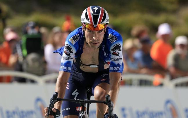 Mikel Landa estará en la salida de la Vuelta este sábado.