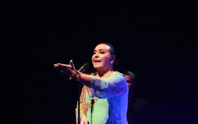 Falete, en un concierto en Tudela en 2021. Falete, en un concierto en Tudela en 2021.