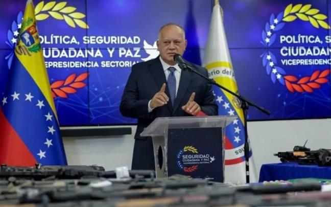El ministro del Interior de Venezuela, Diosdado Cabello / Europa Press El ministro del Interior de Venezuela, Diosdado Cabello