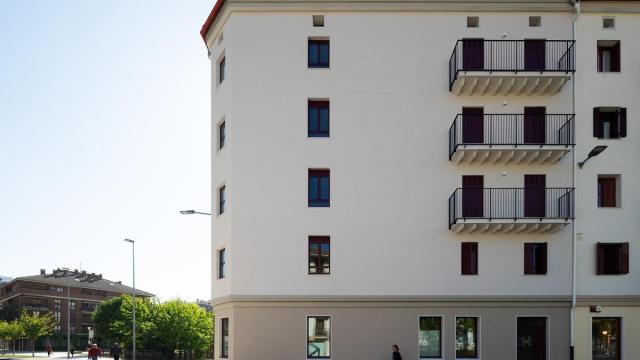 Antigua casa en Arrasate reconvertida en apartamentos dotacionales