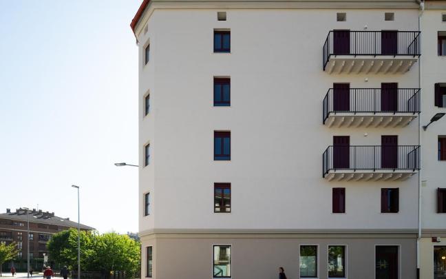 Antigua casa en Arrasate reconvertida en apartamentos dotacionales