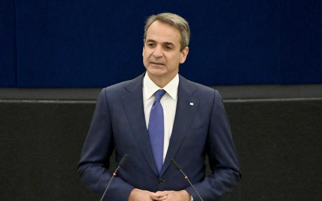 El primer ministro de Grecia, Kyriakos Mitsotakis.