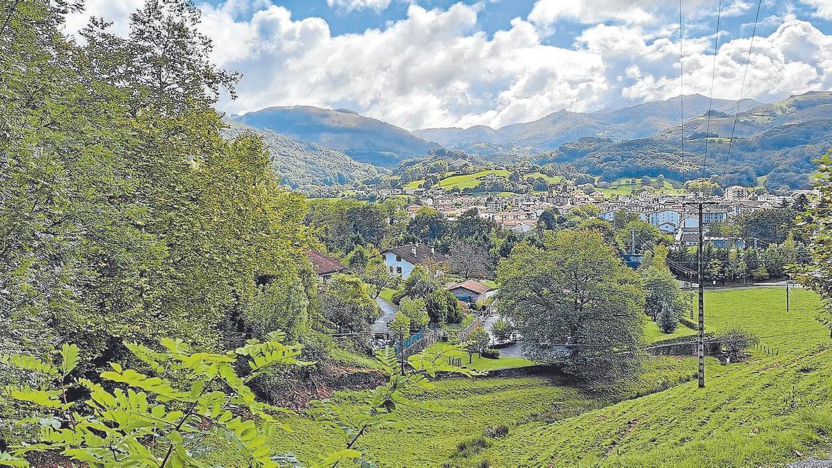 Vista panorámica de Elizondo.