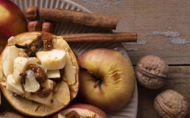 Manzanas con canela