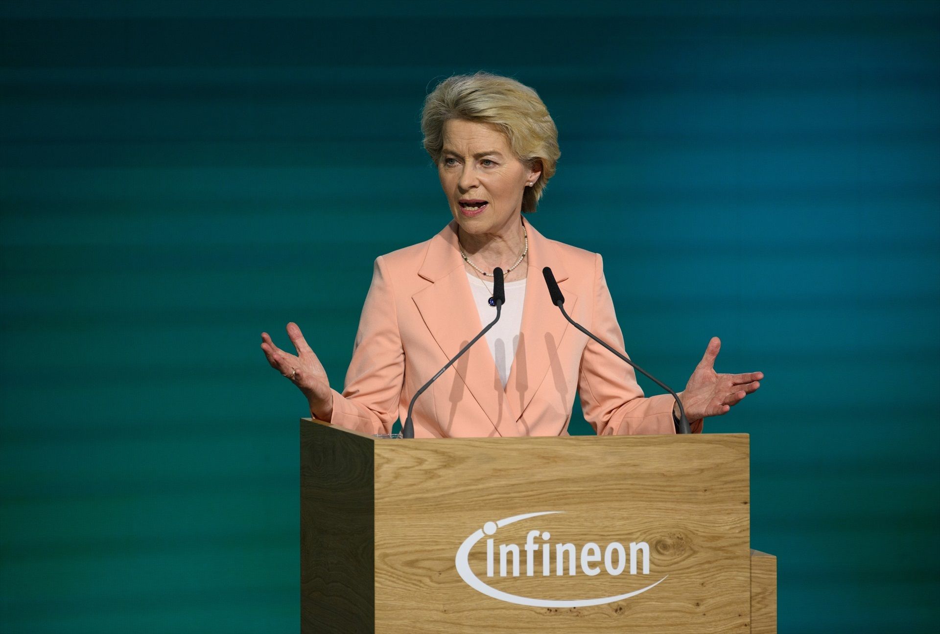 La presidenta de la Comisión Europea, Ursula Von der Leyen.