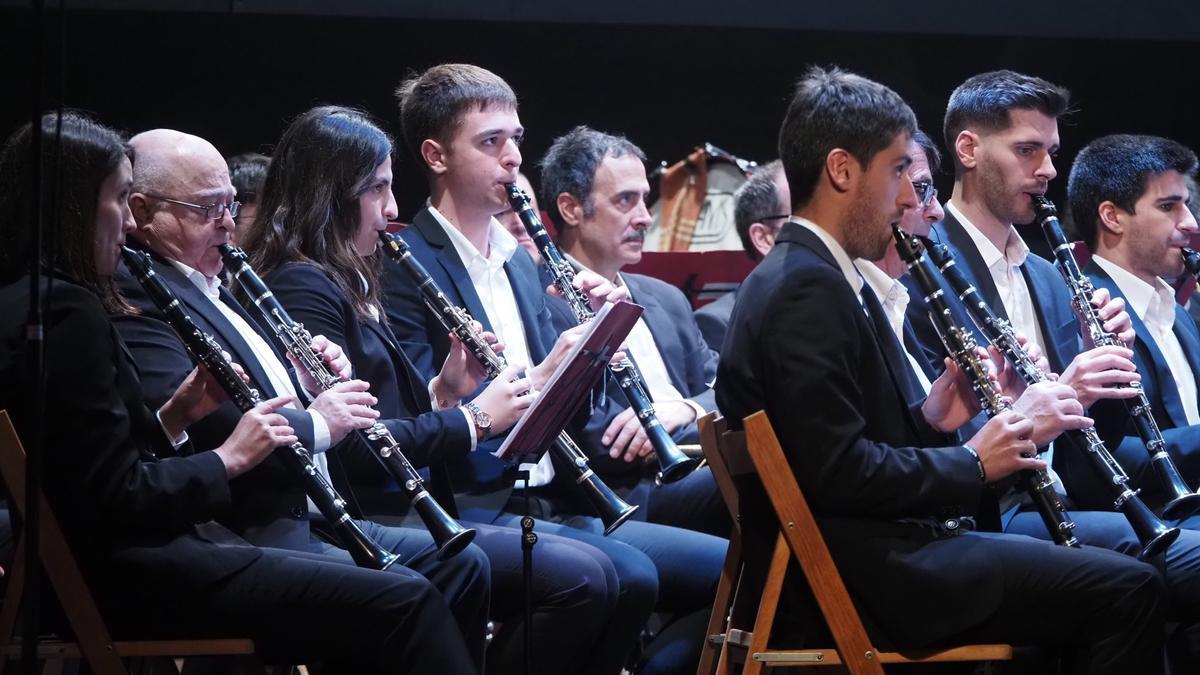 Actuación de la Banda de Música de Elgoibar en el Herriko Antzokia.